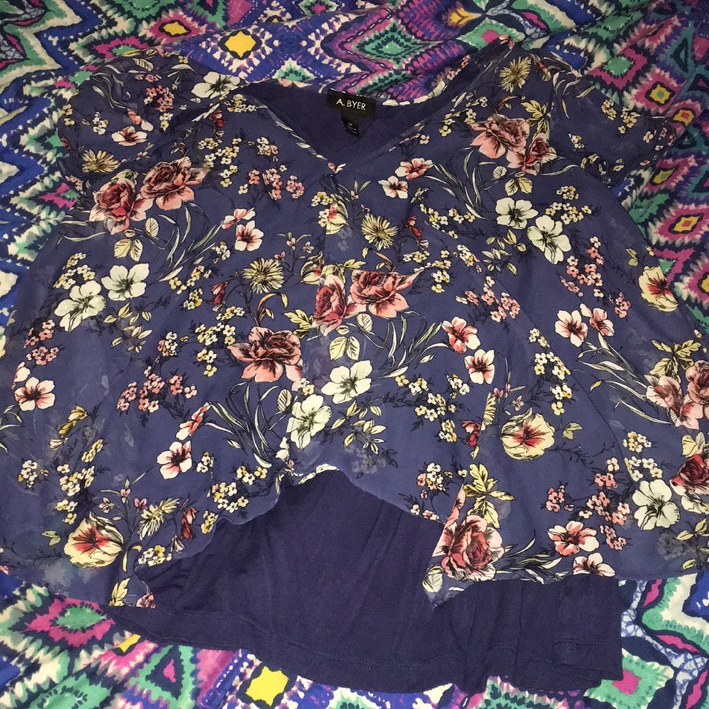 CUTE FLORAL BLOUSE
